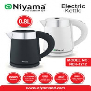 NIYAMA Electric Kettle NEK-1212 (0.8 Ltr)
